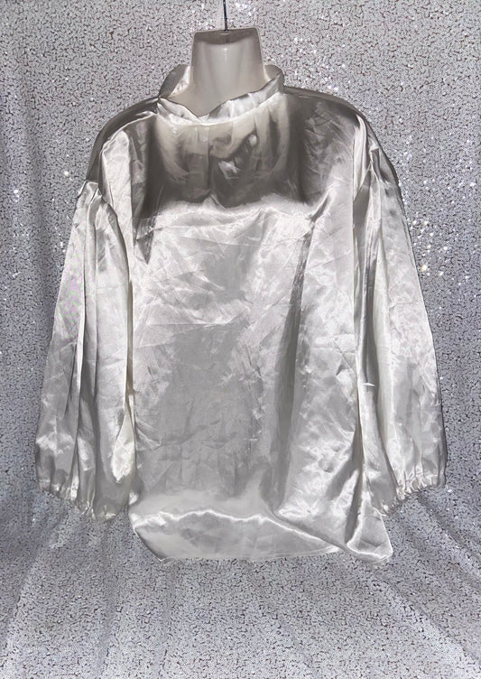 Ballet Shirt—White Long Sleeve