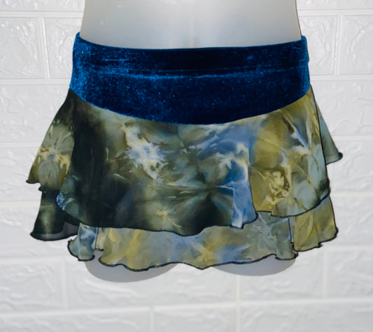 Practice Skirts--Marble Teal