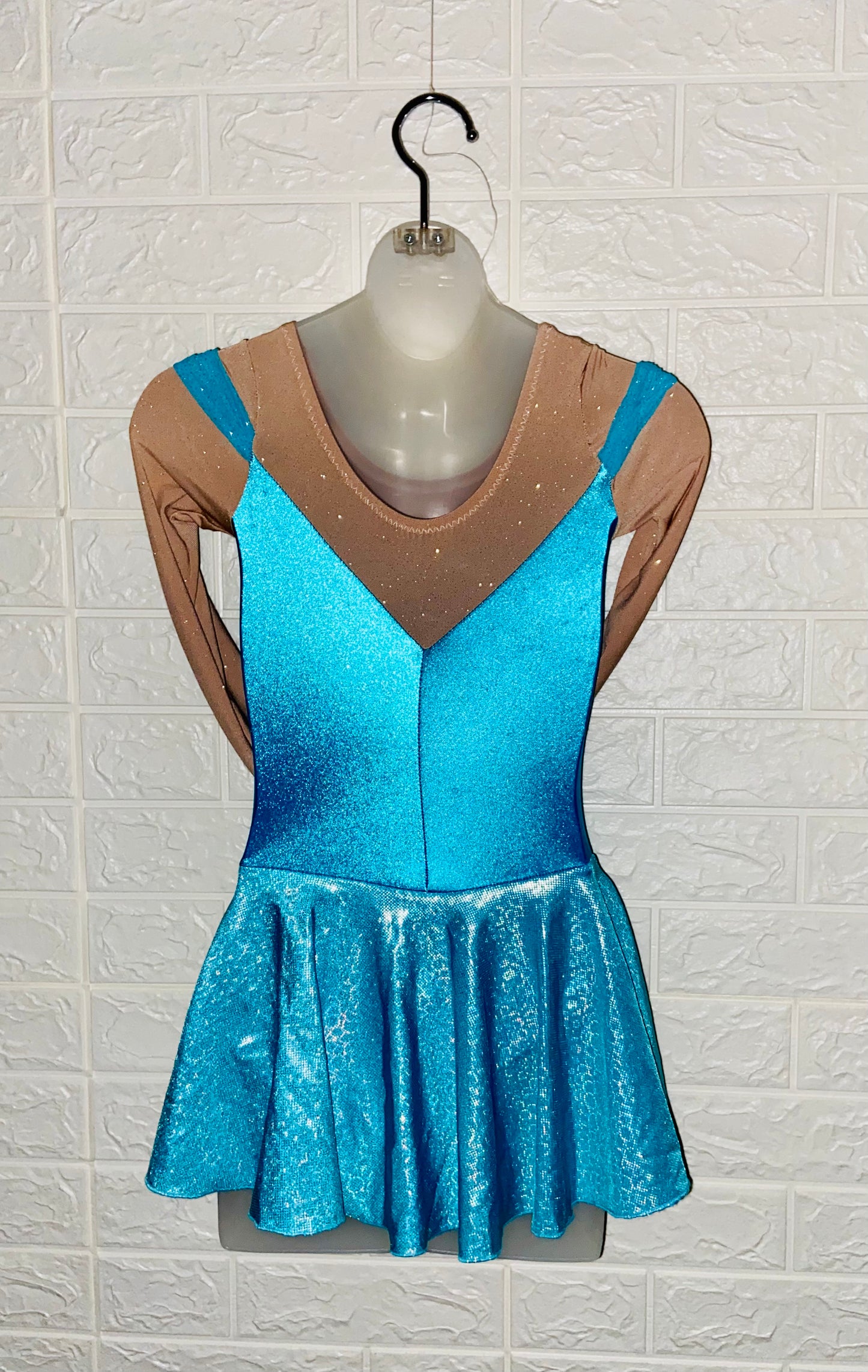 Princess Blue Skating Dress