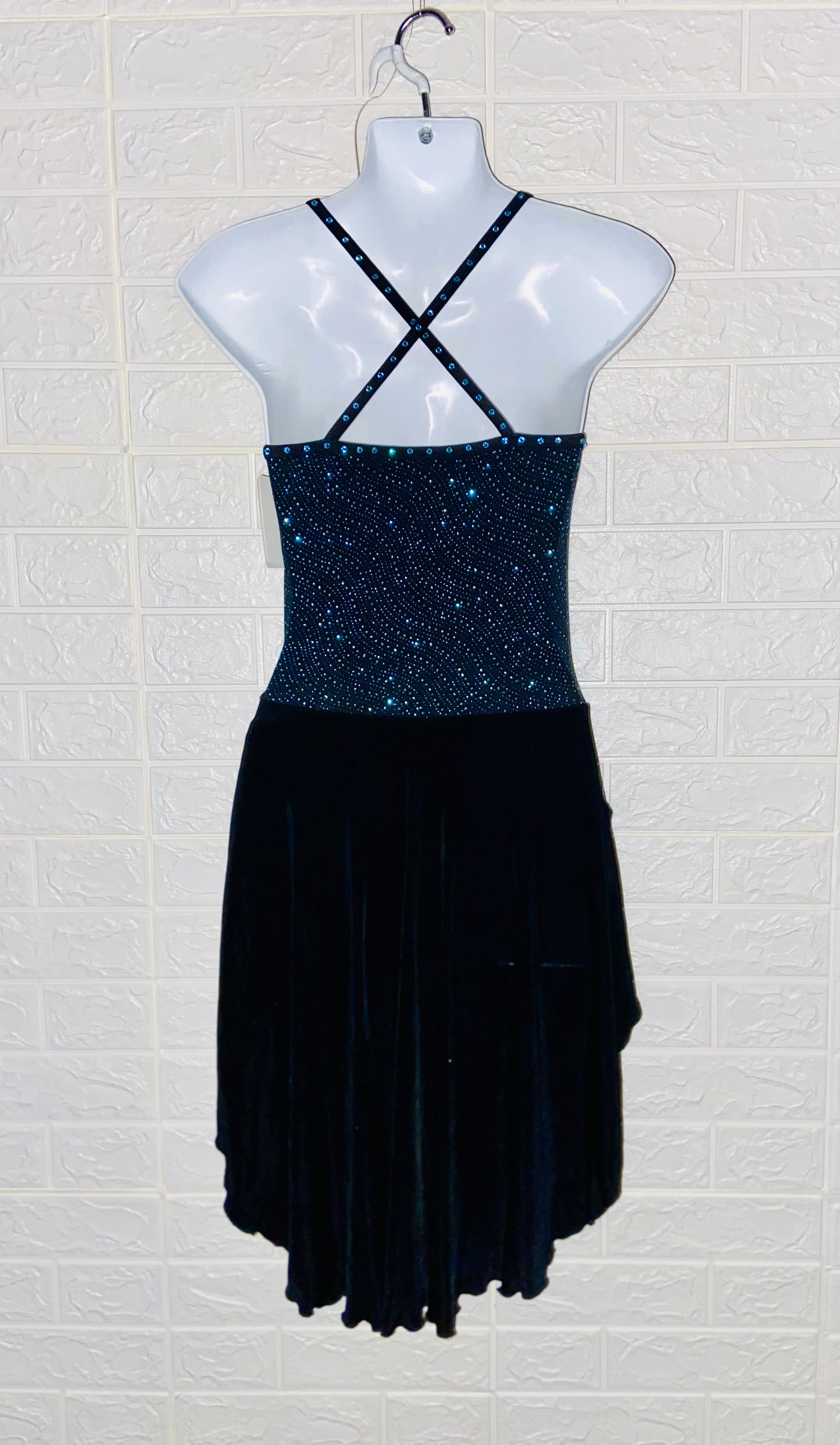 Skate Dress--Dance, Dark Blue