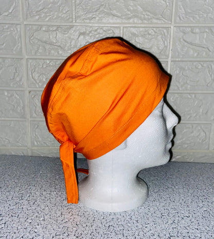 Scrub Caps--Orange Creamsicle